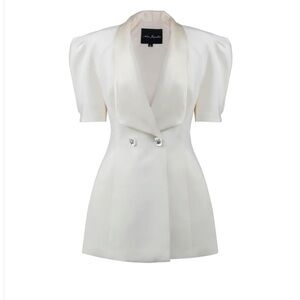 NWT Nana Jacqueline Alia Dress White Blazer Dress